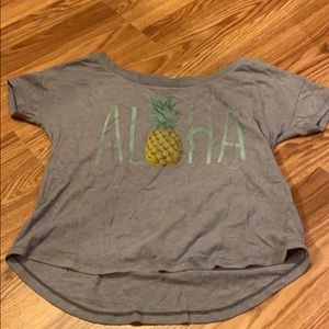 Hollister XS aloha top